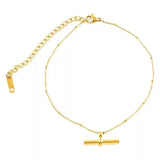 Stainless Steel Bohemian Style Personalized Anklet