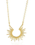 Square Pendants Delicate Stainless Steel Chain Pendant Necklace For Women Necklace