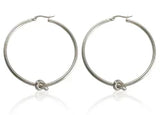 Shiny Zircon Hoop Earrings for Women Trendy Golden Stainless Steel Circle Earring Jewelry Pendientes