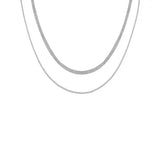 Stainless Steel Heart-shaped Pendant Necklace Metal Waterproof Jewelry For Women