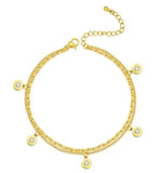 Stainless Steel Bohemian Style Personalized Anklet