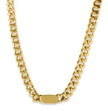 Square Pendants Delicate Stainless Steel Chain Pendant Necklace For Women Necklace