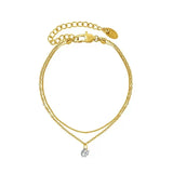 Stainless Steel Bohemian Style Personalized Anklet