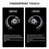 Lenovo Wireless Bluetooth AI Real-time Language Translation Earphones 144 Languages Ear Hanging Headphone Translator For Busine