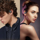 Lenovo Wireless Bluetooth AI Real-time Language Translation Earphones 144 Languages Ear Hanging Headphone Translator For Busine